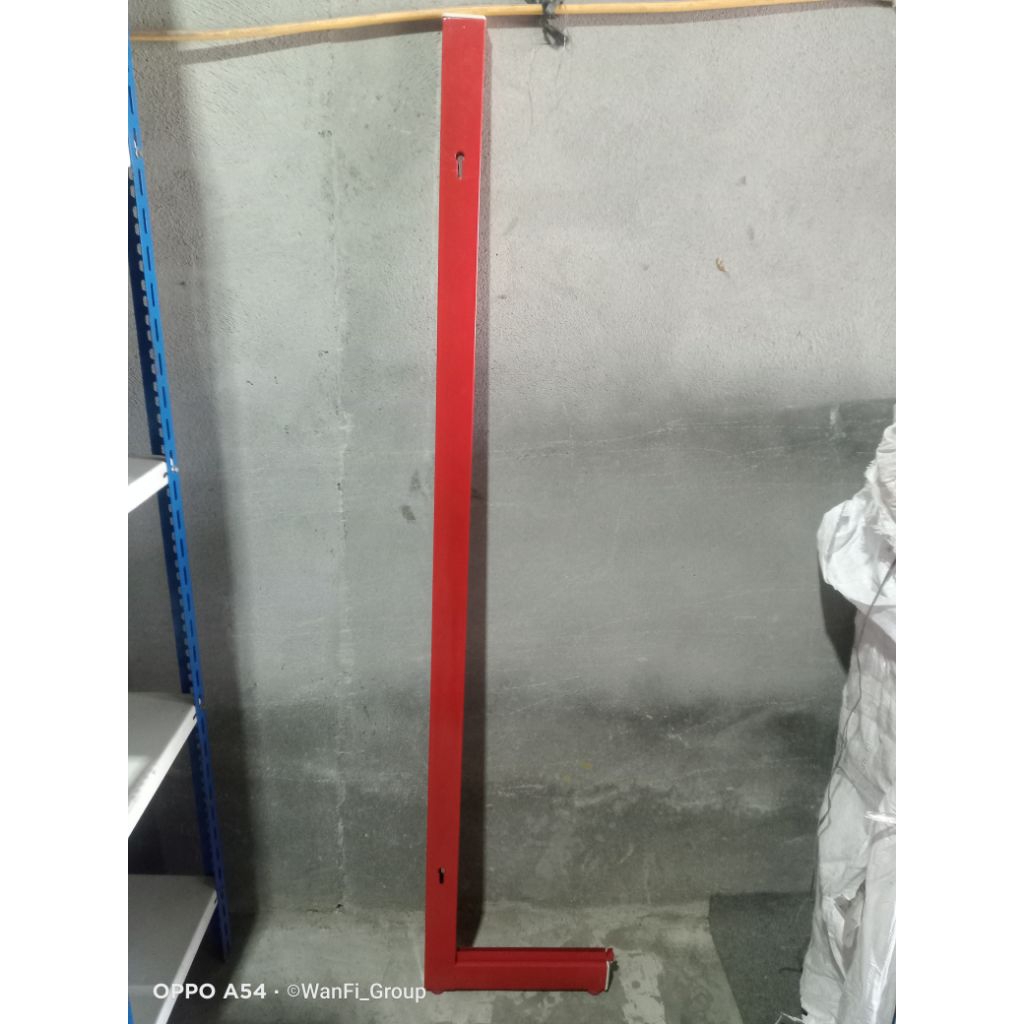 Tiang rak minimarket tepi tinggi 170 L