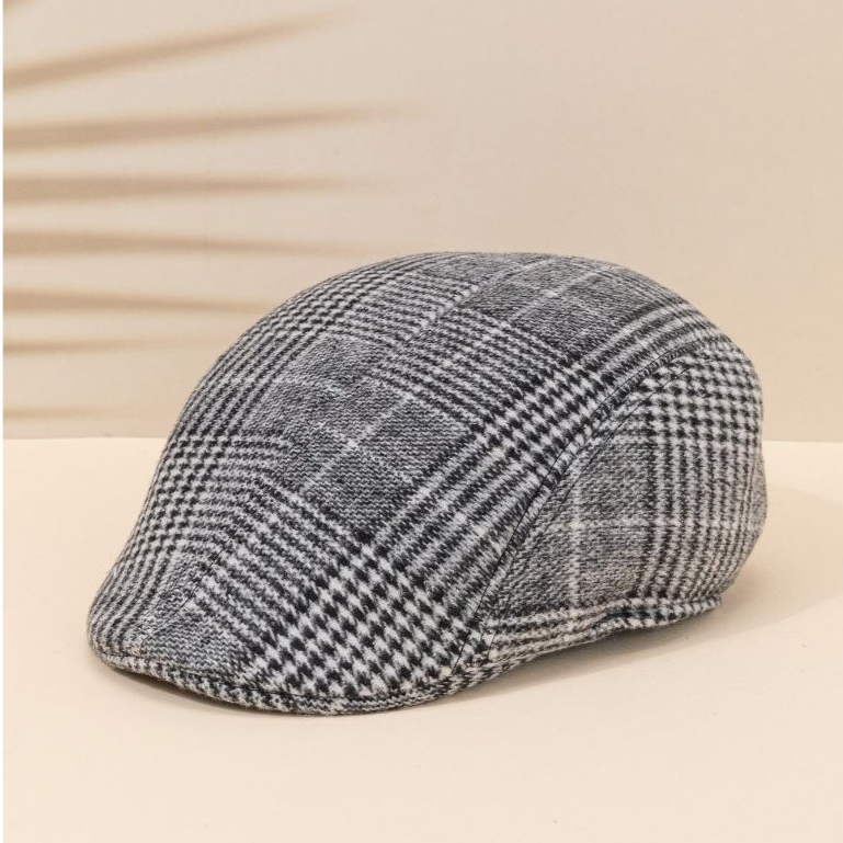 KIAMA - Patino Hat Topi Flat Cap Pet Pelukis Sutradara Newsboy