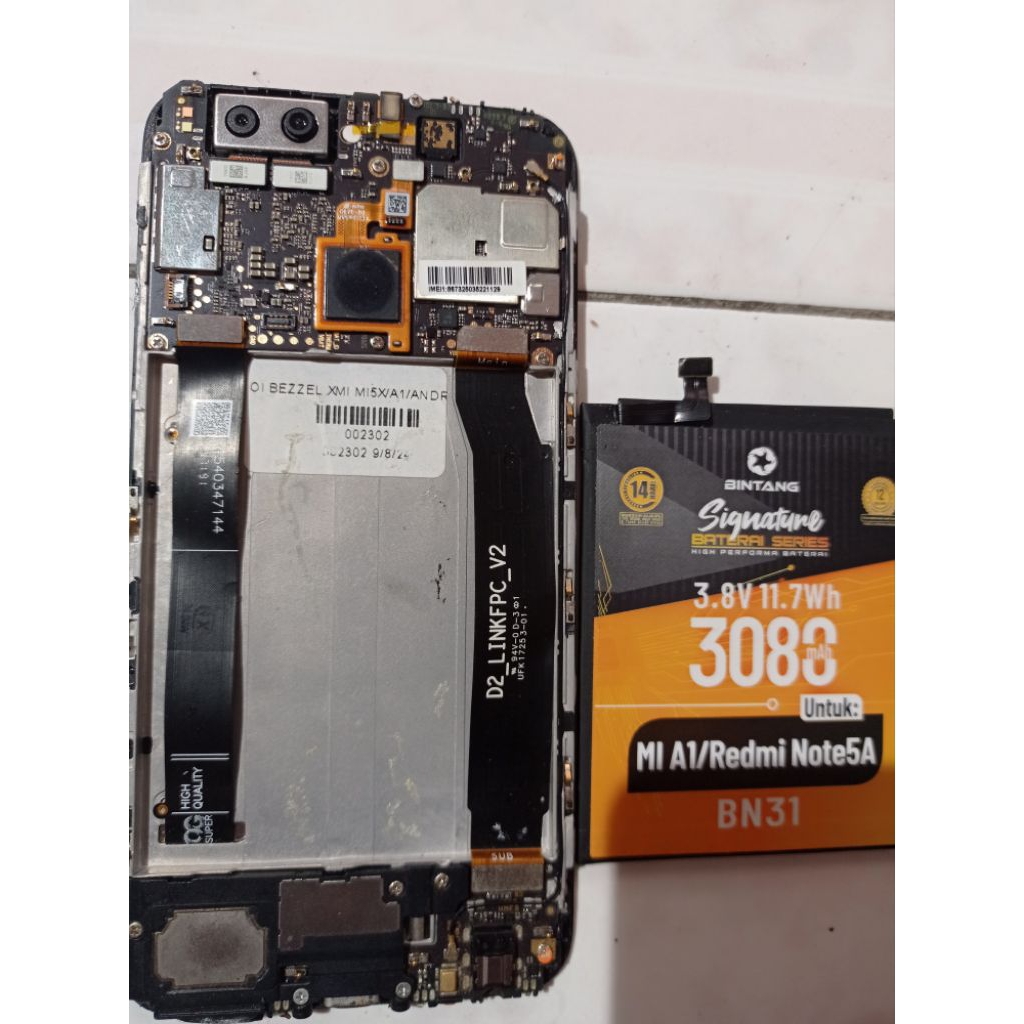 MI A1, MI5X MINUS LCD MESIN NORMAL SEGEL