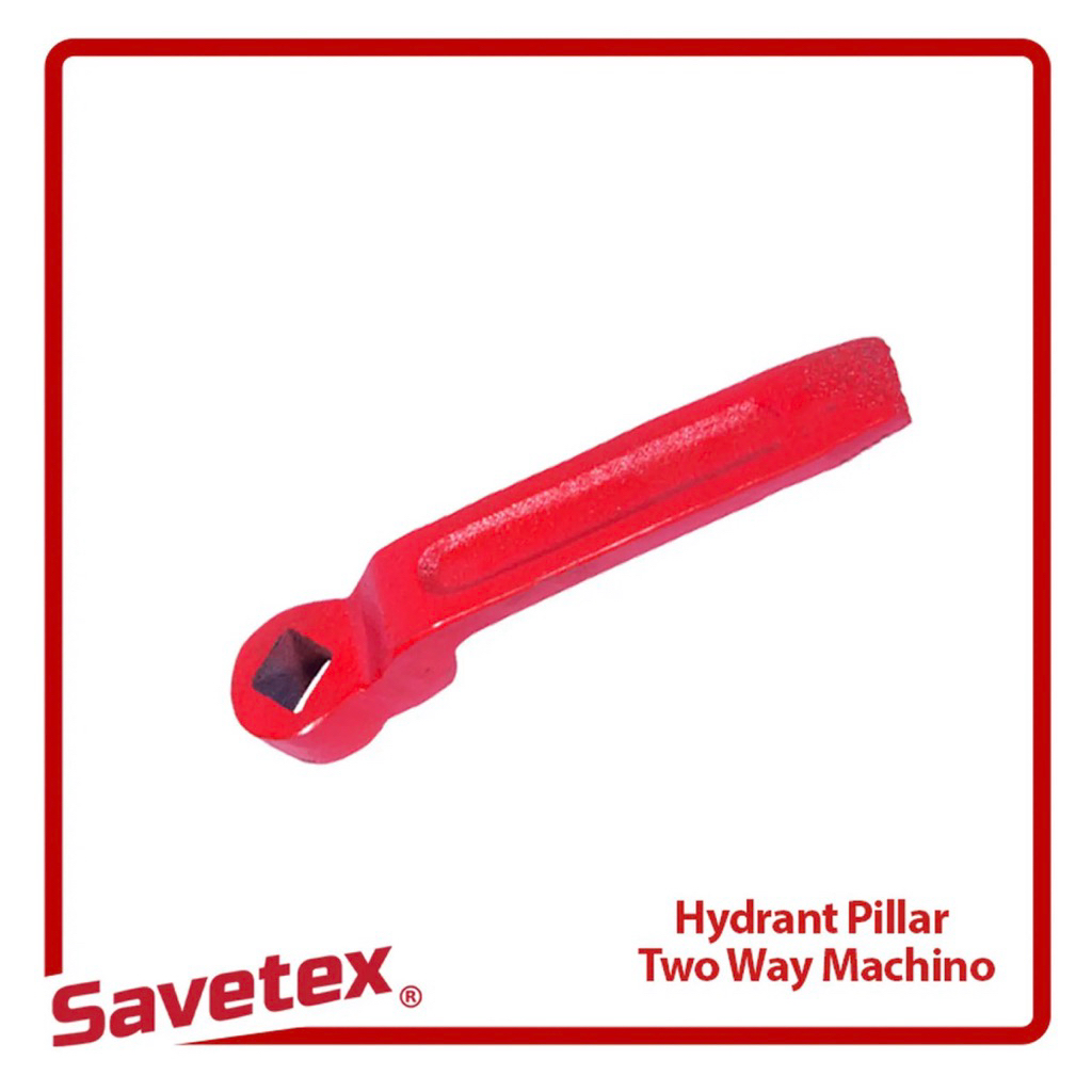 Handle Hydrant Pillar / Tuas Kunci Hydrant Pillar / Segi Empat