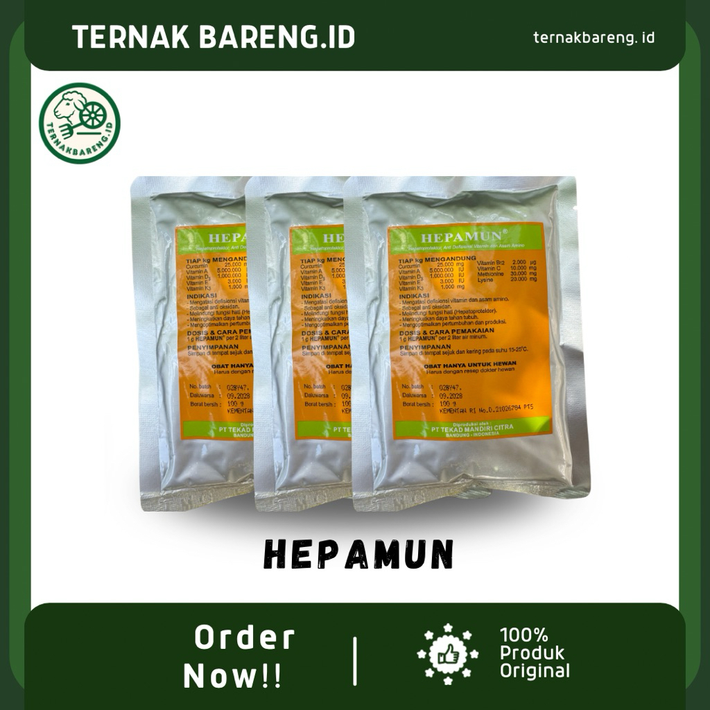 HEPAMUN – Vitamin Pencegahan PMK
