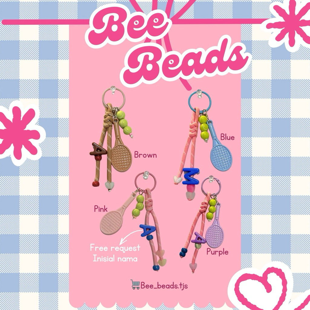 Bag charm Tenis