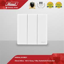 hml saklar 1Gang-2Gang-3 Gang-Stk