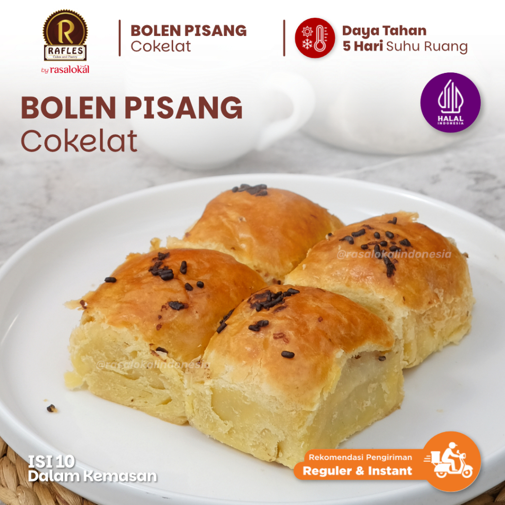 Rafles Bolen Pisang Coklat By Rasalokal