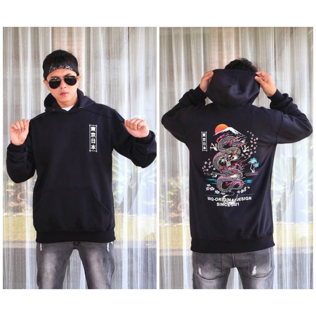 JAKET SUKAJAN TWIN DRAGON/JEPANG/BOMBER/PRIA/ANIME