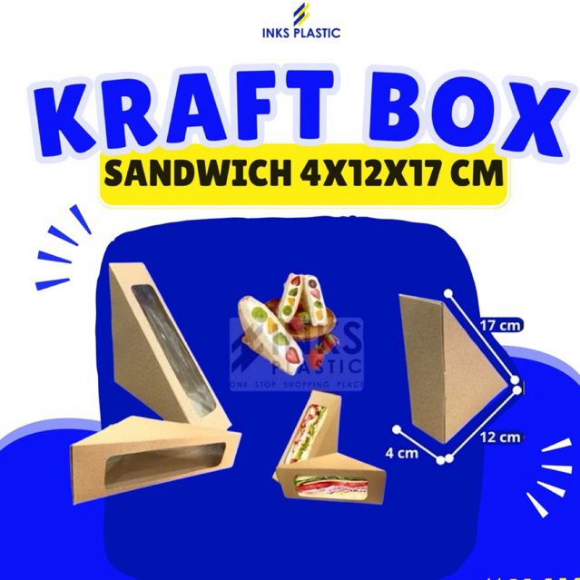 KRAFT PAPER BOX SANDWICH