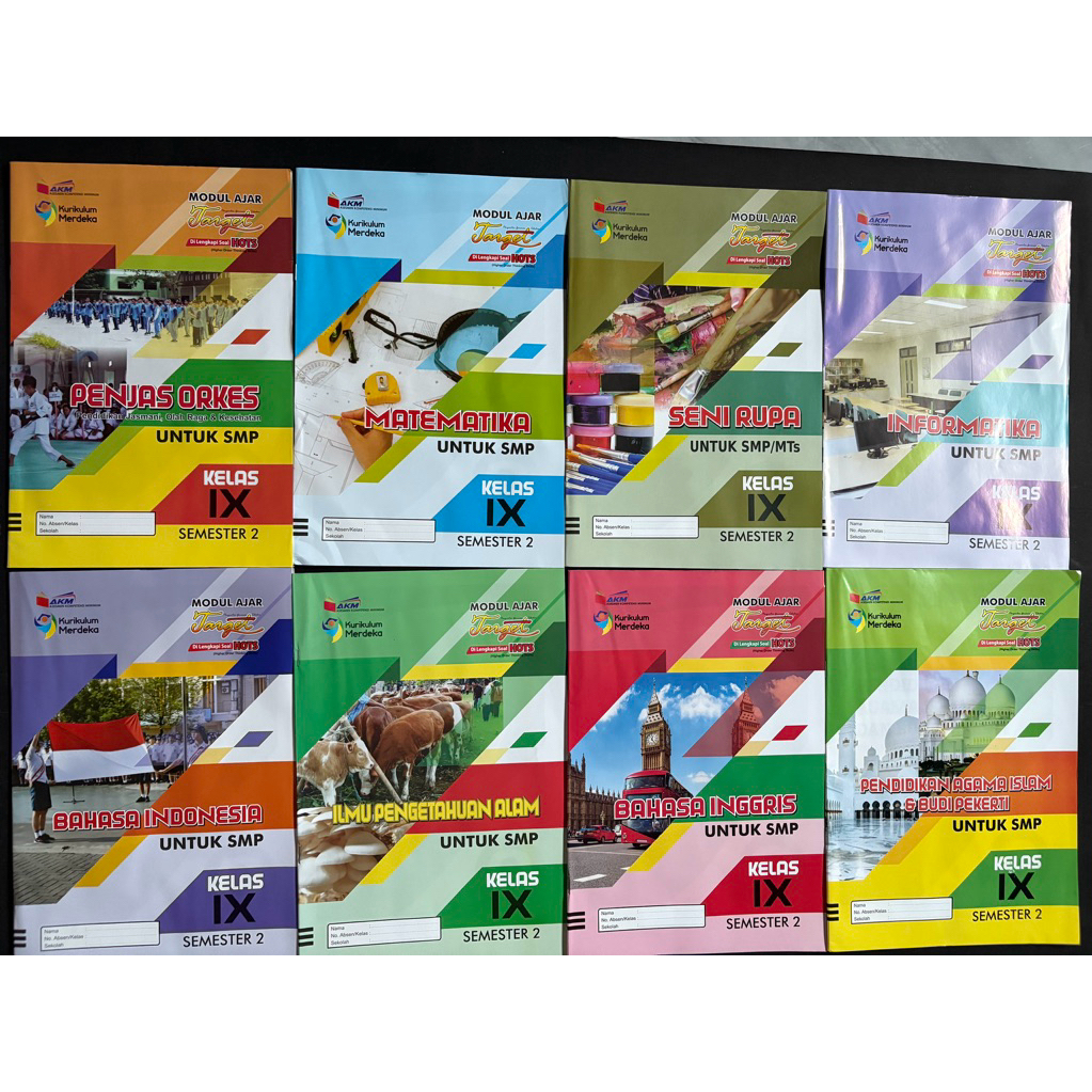 Buku LKS Target Kelas IX SMP/MTS Semester 2