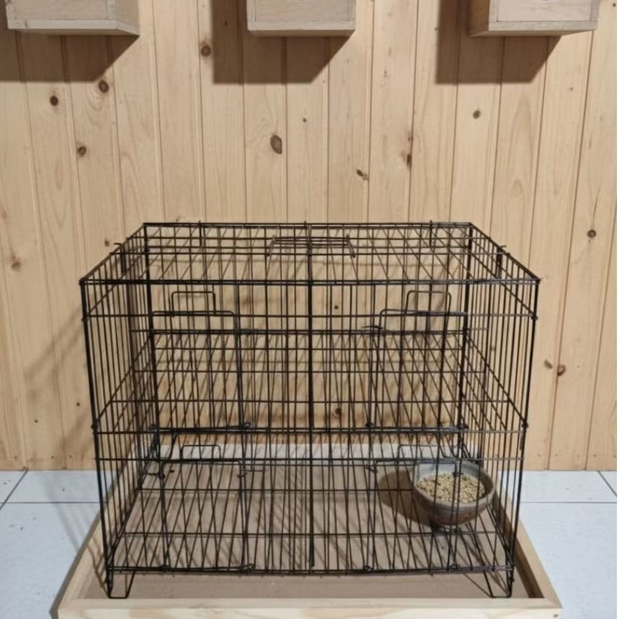 kandang/dongdang merpati 4 pintu besi premium