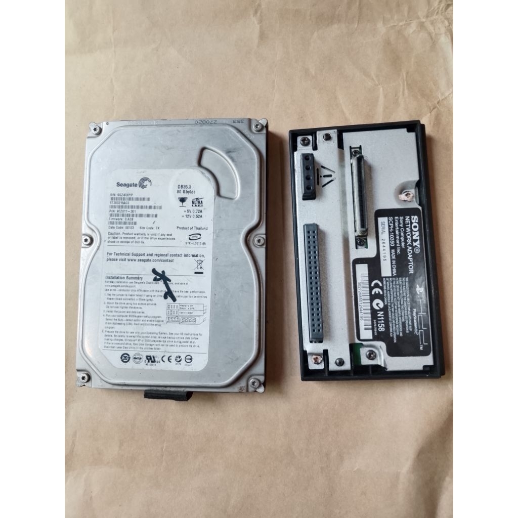 hardisk internal ps2 ide sudah terisi game