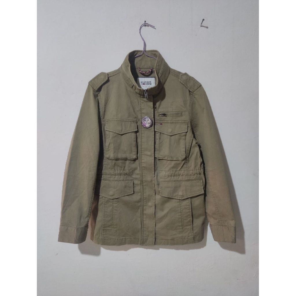 Jacket Parka Army Military M-65 Field Vintage Style by Tommy Hilfiger