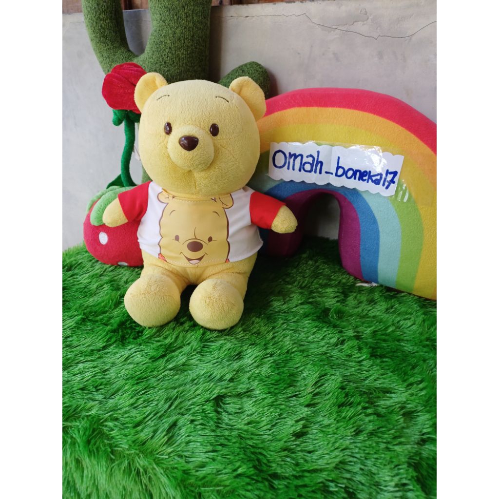 Boneka Pooh Kostum kaos disney