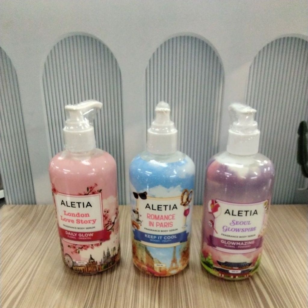 aletia fragrance body serum