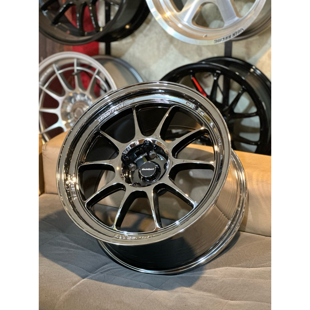 Velg Wedsport TC105X Blackchrome R18 Kondisi Baru