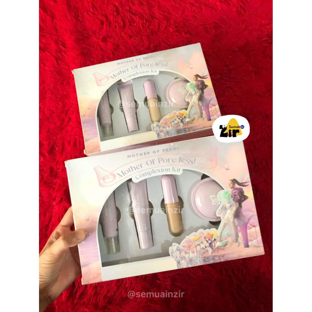 MOTHER OF PEARL MOP COMPLEXION KIT - Light Warm LW 1 & Medium Warm MW2