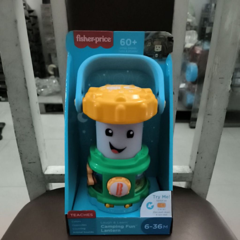 FISHER PRICE LAUGH & LEARN CAMPING FUN LANTERN - MAINAN LAMPU CAMPING ORIGINAL