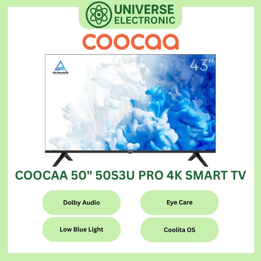 COOCAA 50S3U PRO SMART TV 50 Inch
