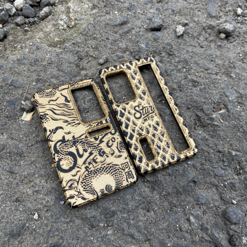 panel akrilik casing pc sturdy nero peindung 3mm dotv2