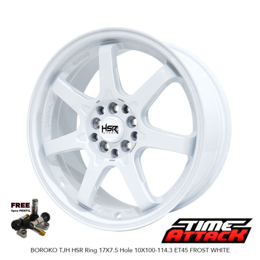 Velg Mobil Xpander Ring 17 HSR WHEEL Tipe Boroko Tjh Velg Hsr R17
