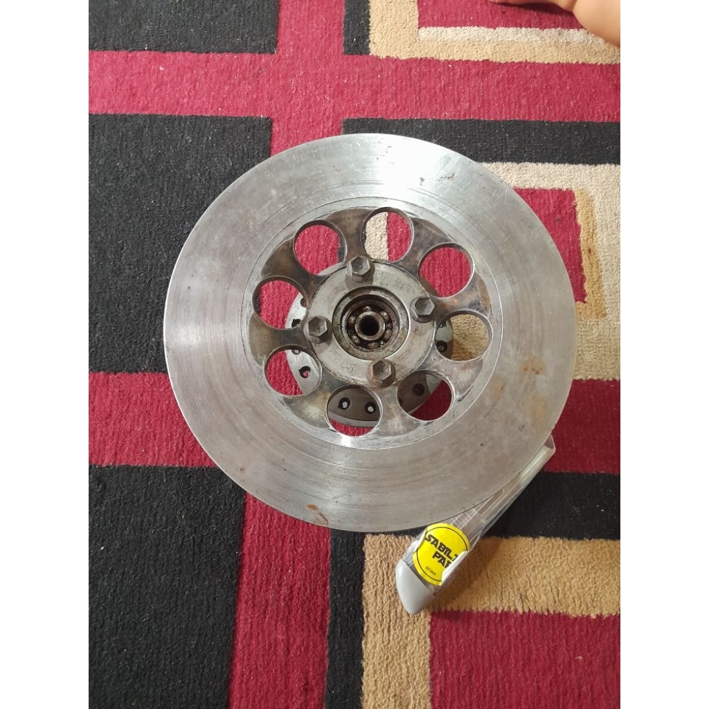 Disc piringan cakram cg 125 set tromol gto original copotan