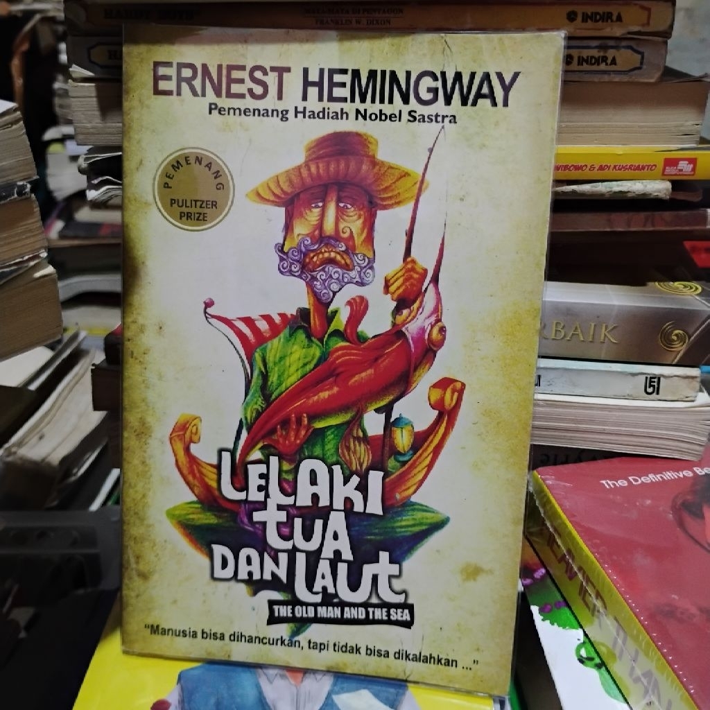 Preloved Novel Lelaki Tua Dan Laut - Ernest Hemingway (Original)