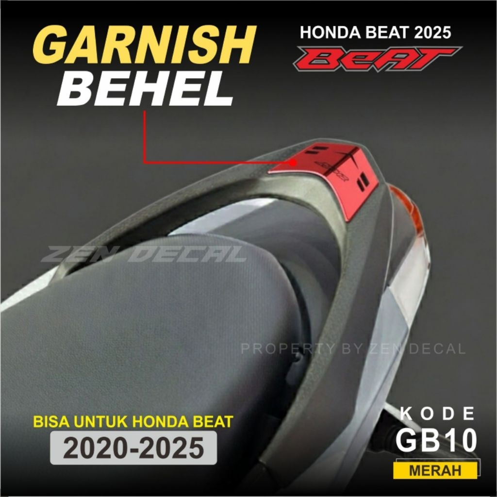 GARNISH BEHEL MOTOR BEAT 2020-2025