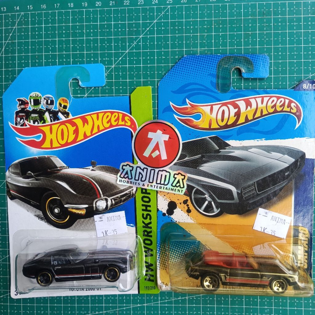 Toyota 2000 GT + Muscle Mania GM 12 Hot Wheels Original (Loose)