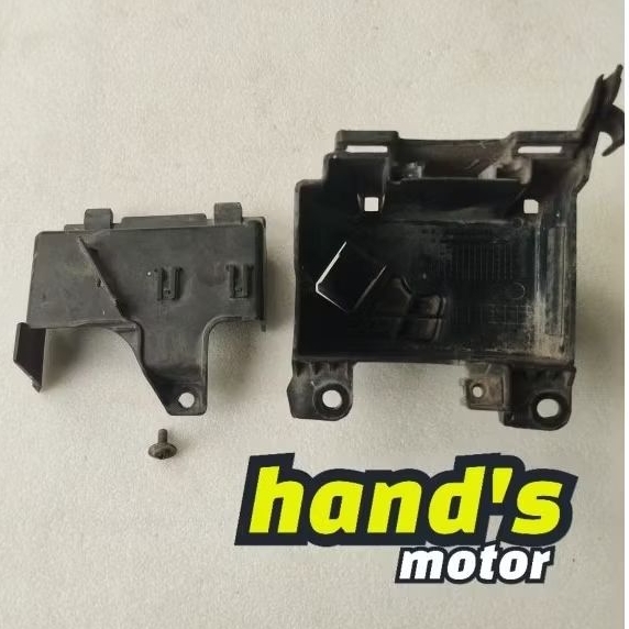 Bok kotak tempat wadah Aki accu BOX ASSY BATTERY SET Honda Supra X 125 helm in Original Copotan KYZ