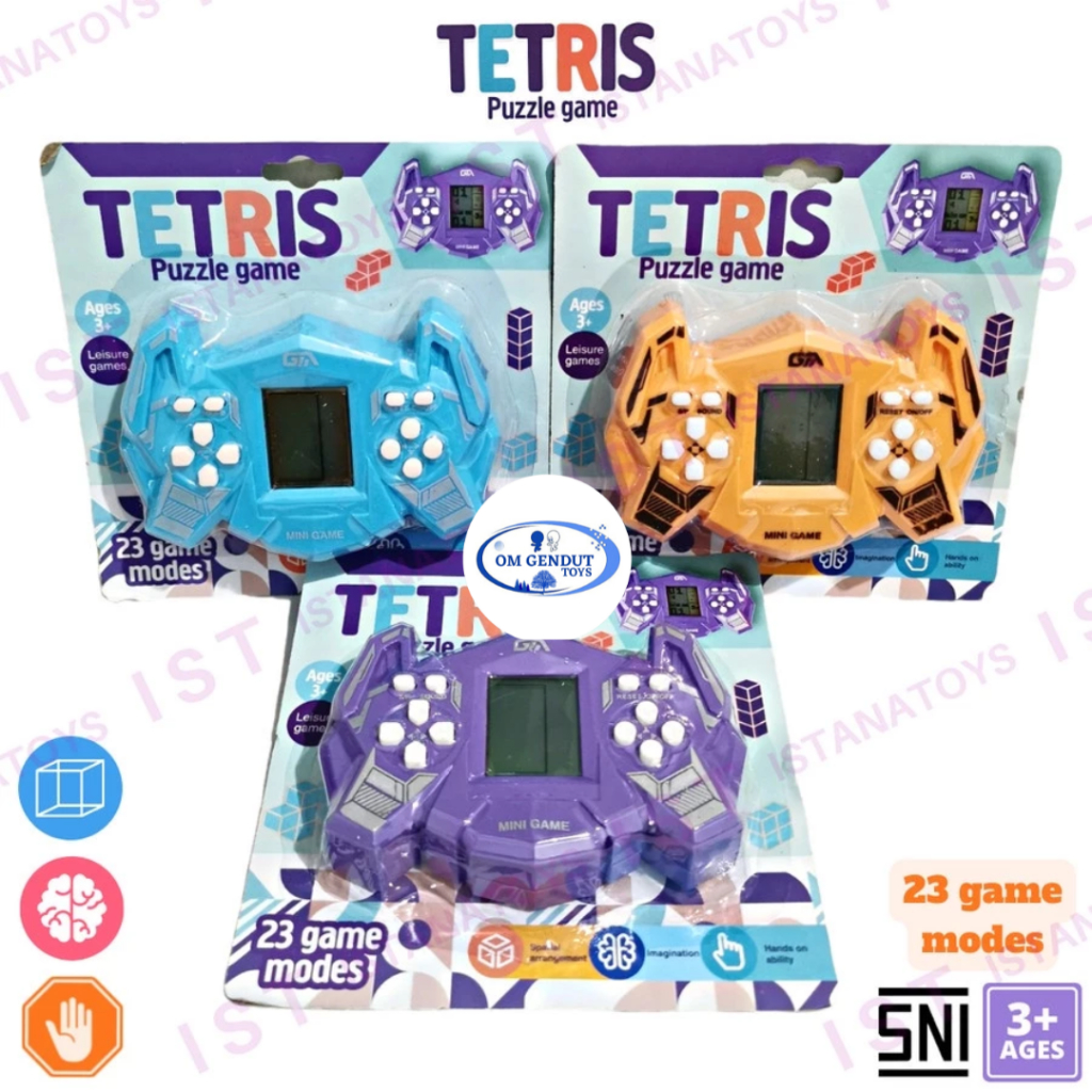 Gt Mainan Anak Game Tetris Puzzle Game No.5S