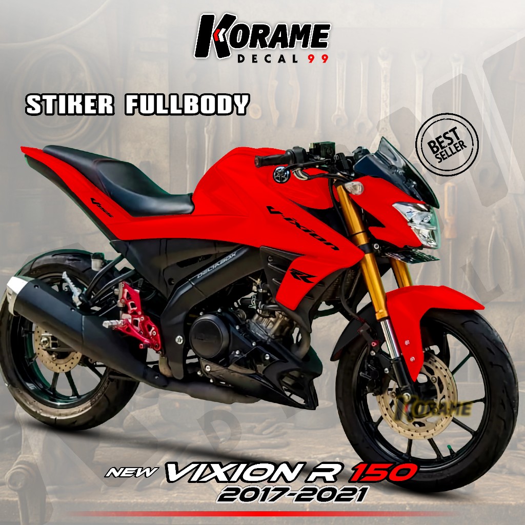 TERBARU Decal Sticker Full body Vixion R // Decal Vixion R 155 // Stiker All New Vixion R Motif RR