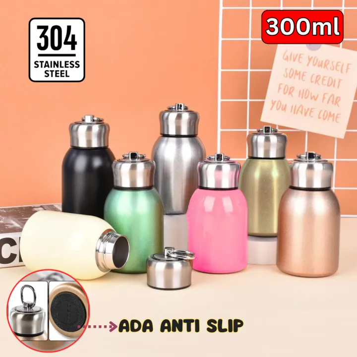 300ML BOTOL MINUM TERMOS / TUMBLER MINI STAINLESS STEEL / TERMOS TRAVEL / cangkir kopi