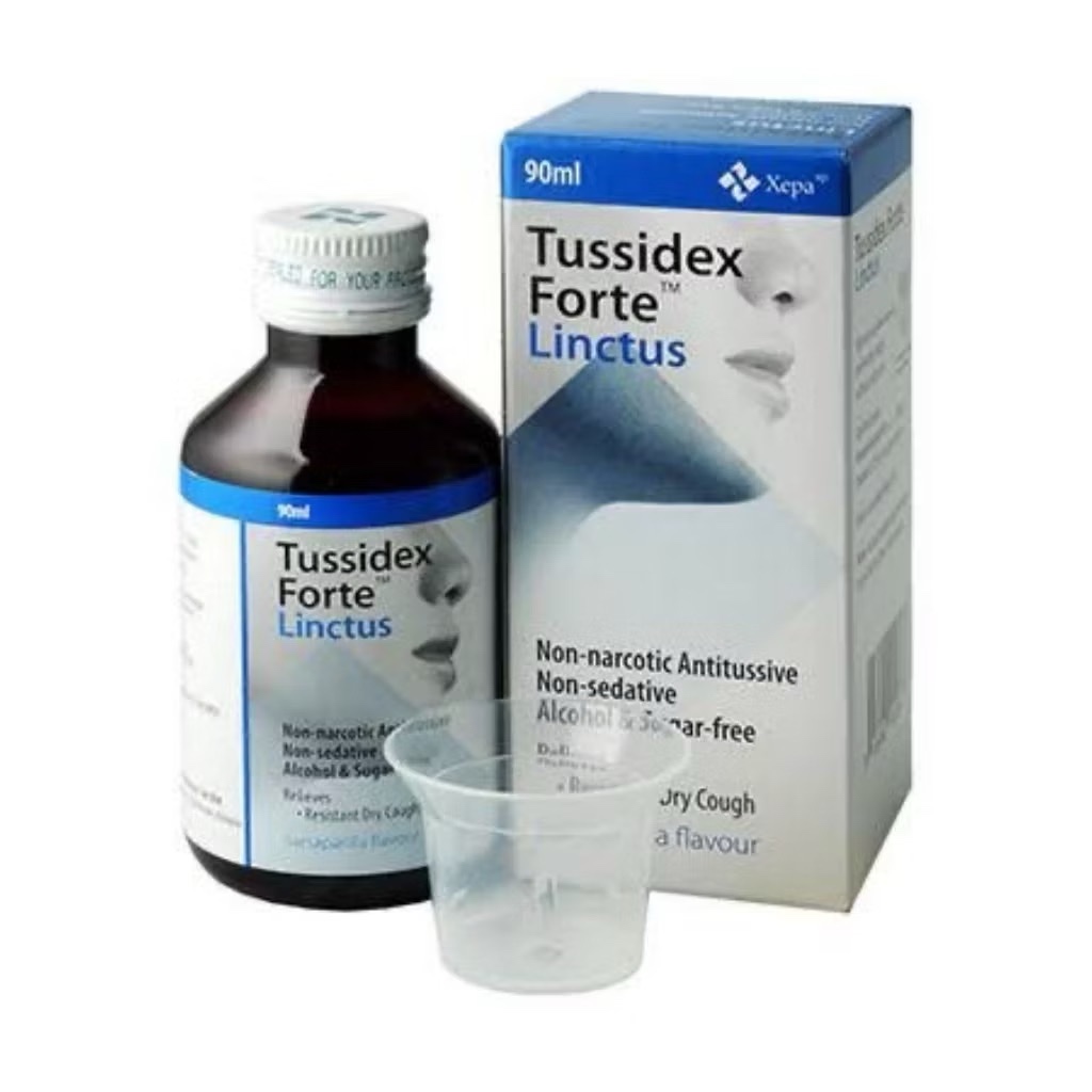 Tussidex Forte Linctus - READY STOCK Obat batuk kering dan gatal