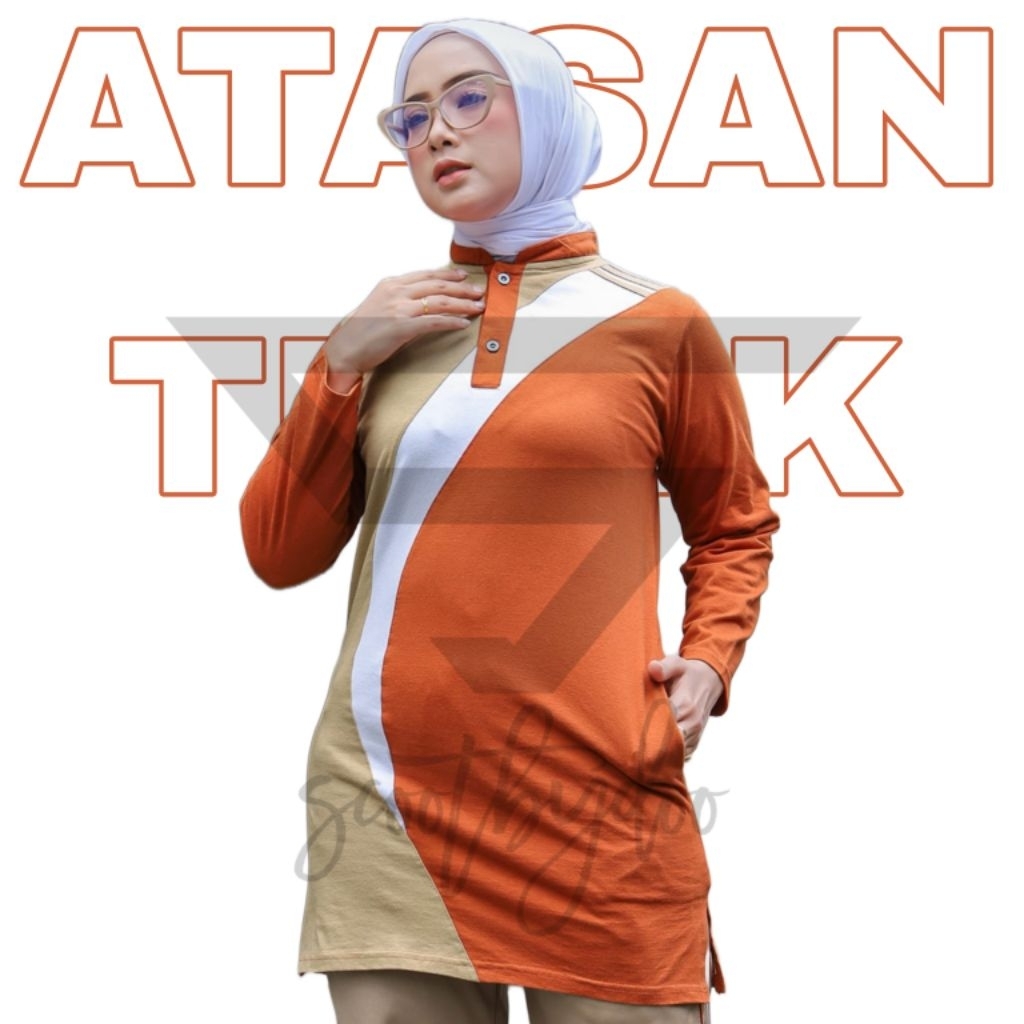ATASAN OLAHRAGA TUNIK WANITA/KAOS SENAM TUNIK SPORT/ATASAN OLAHRAGA MUSLIMAH TUNIK OUTDOOR