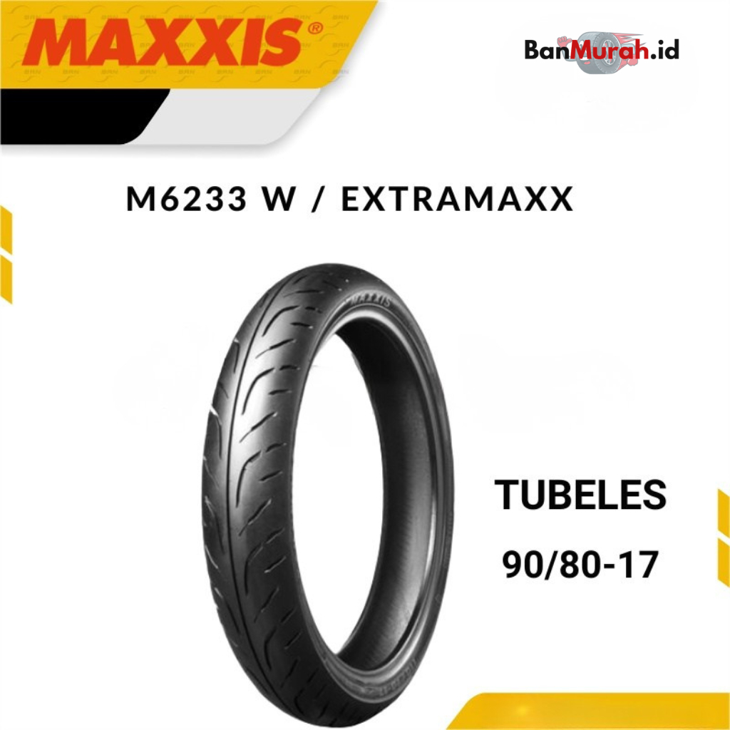 Ban Tubeless ring 17 maxxis extramax (m6234) 90/80