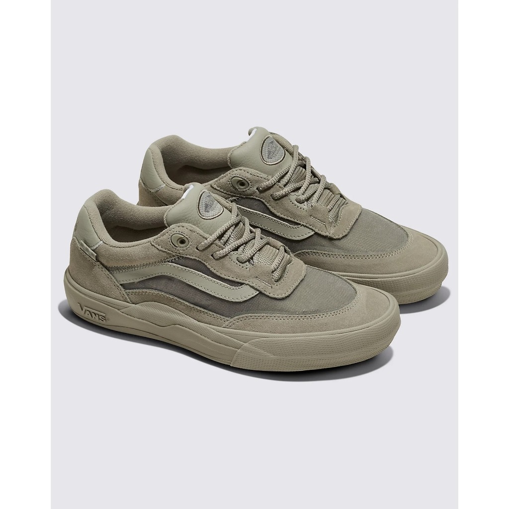 VANS OLD SKOOL WAYVEE PRO SKATE GREY GREY SUEDE