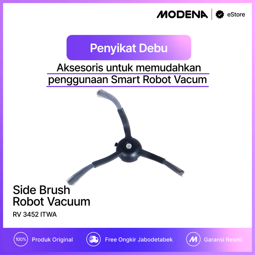 SIDE BRUSH -Accessories MODENA Seamless Smart Robot Vacuum WiFi LIDAR - RV 3452 ITWA