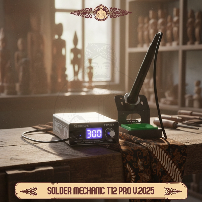 Solder Station Mechanic T12 PRO Original FREE 1 Mata Solder T12 / Solder Station Mechanic T12 PRO / 
