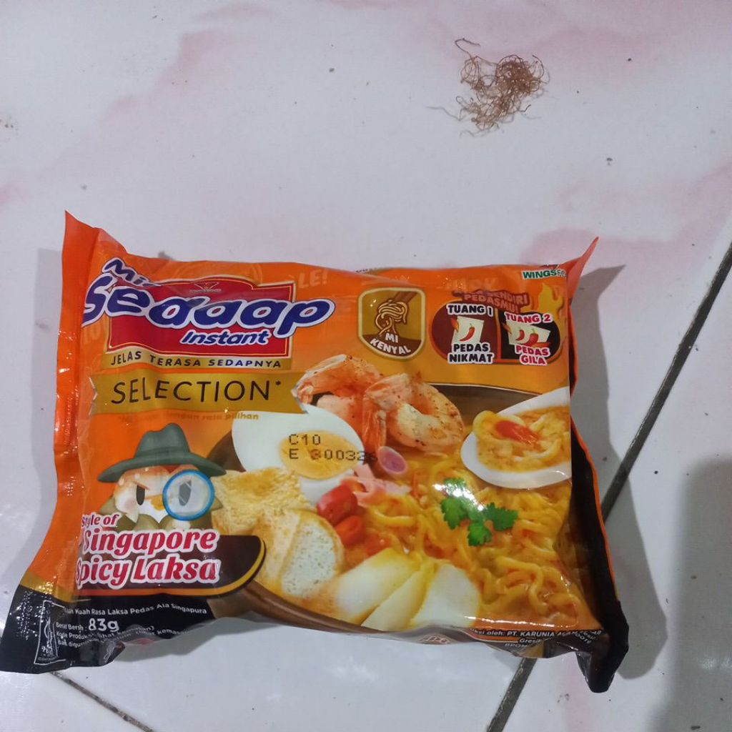 mie sedap rasa singapore spicy laksa