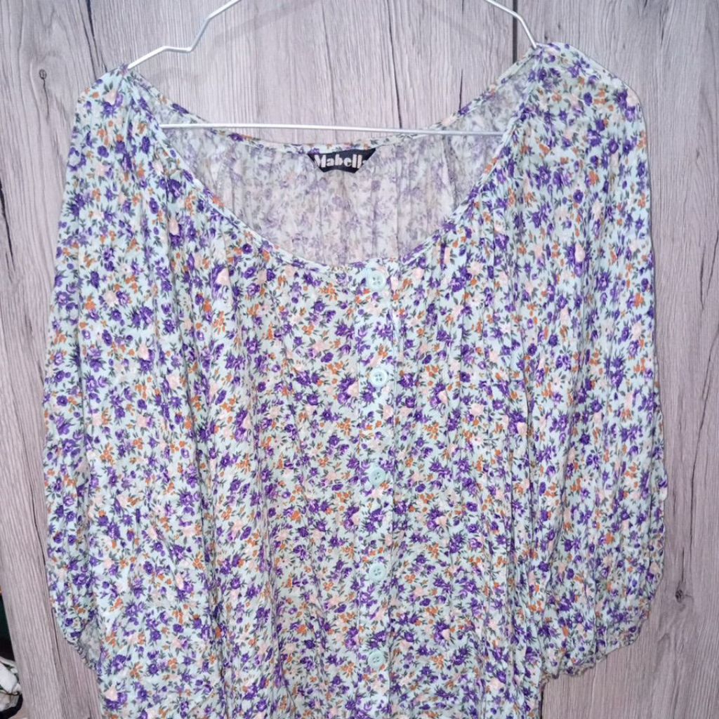 preloved-blouse kelelawar