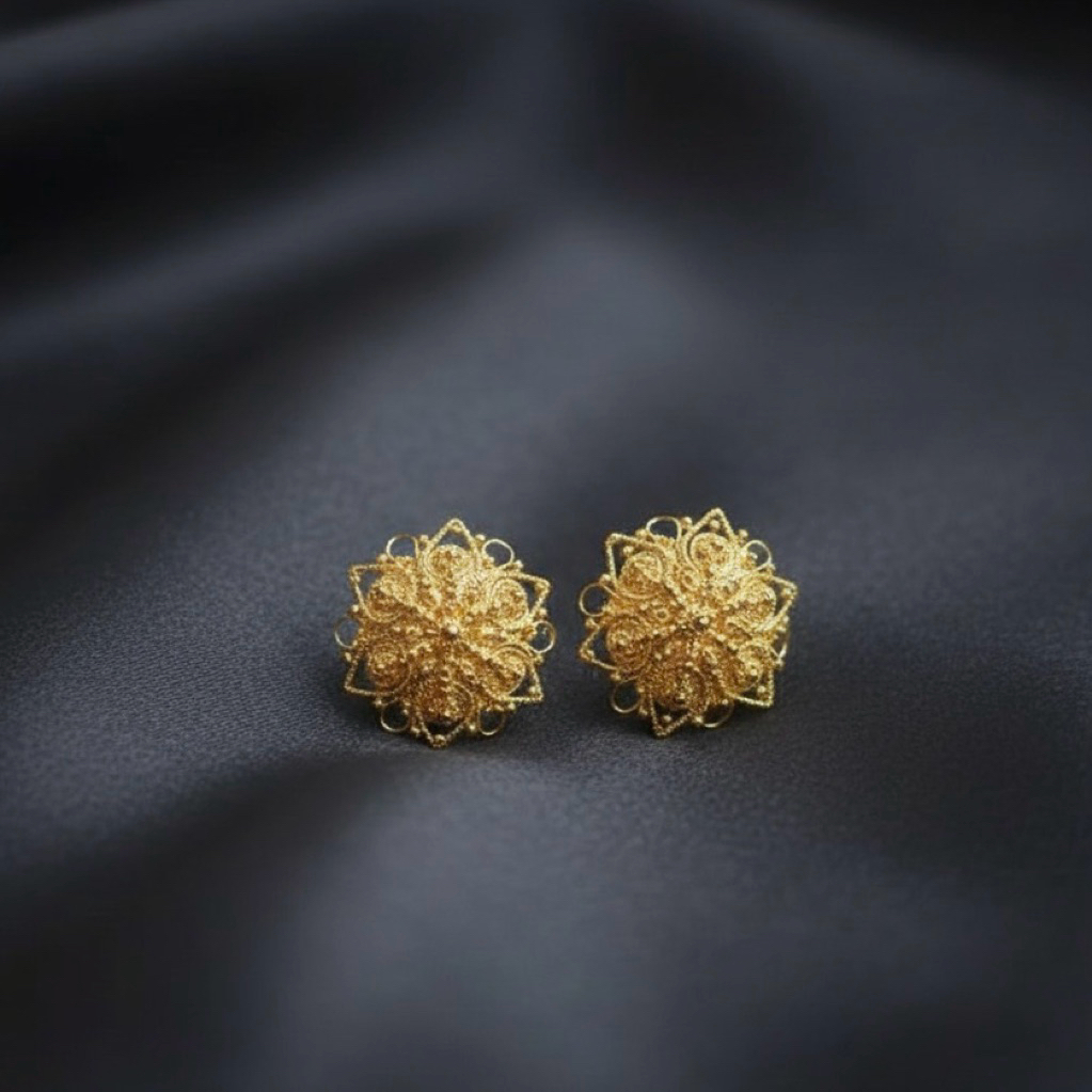 GIWANG TUSUK / SUMPEL ALPAKA BALI LAPIS EMAS