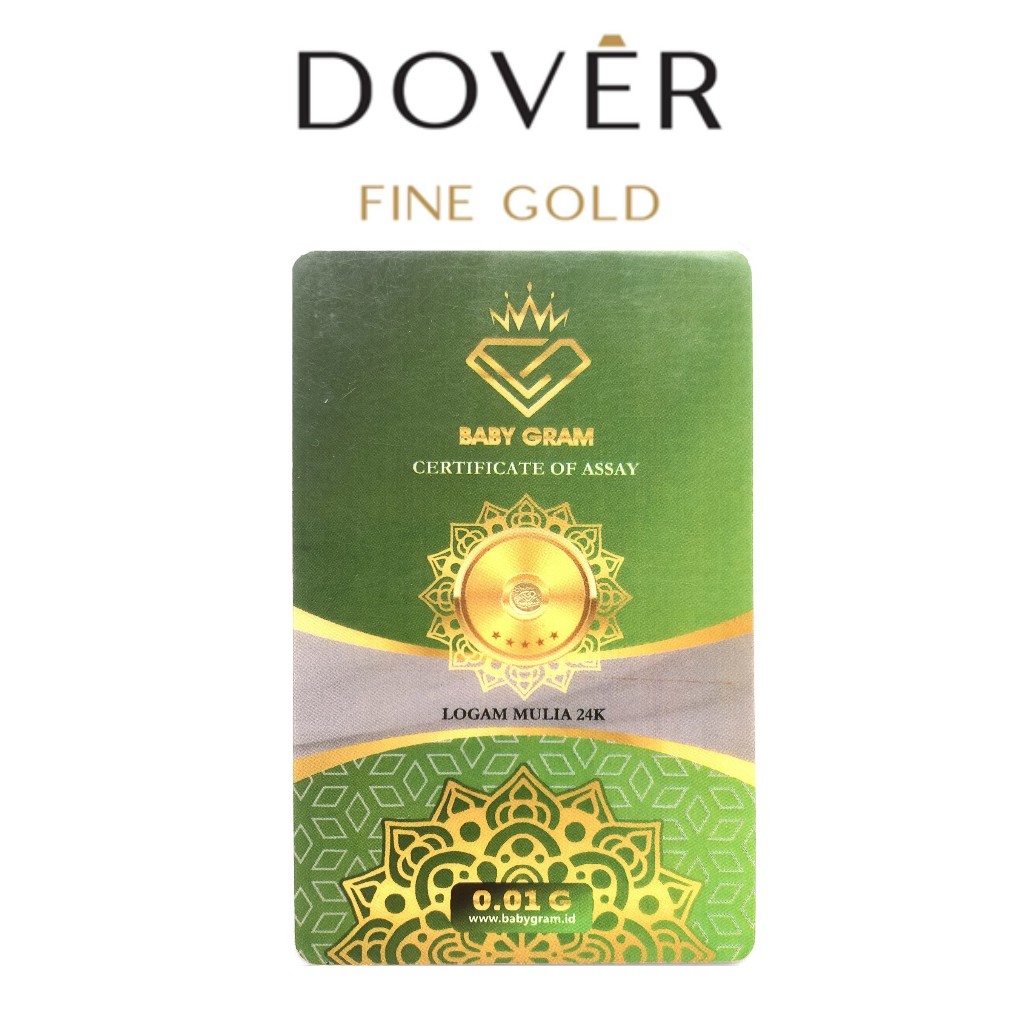 Logam Mulia Emas Mini Baby Gold Babygram 0.01 0,01 gram