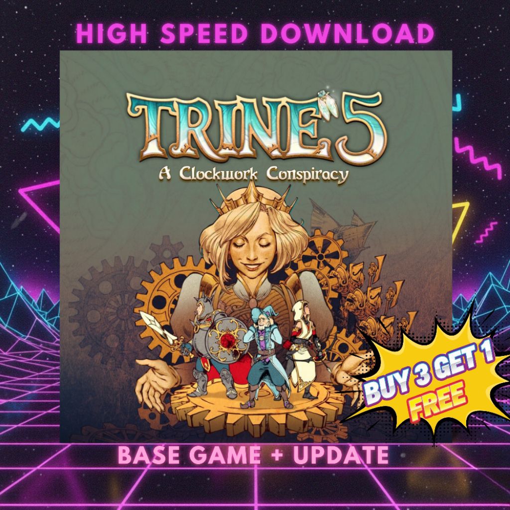 Trine 5 A Clockwork Conspiracy - Game PS4 HEN Digital ( Format PKG ) | Full Version