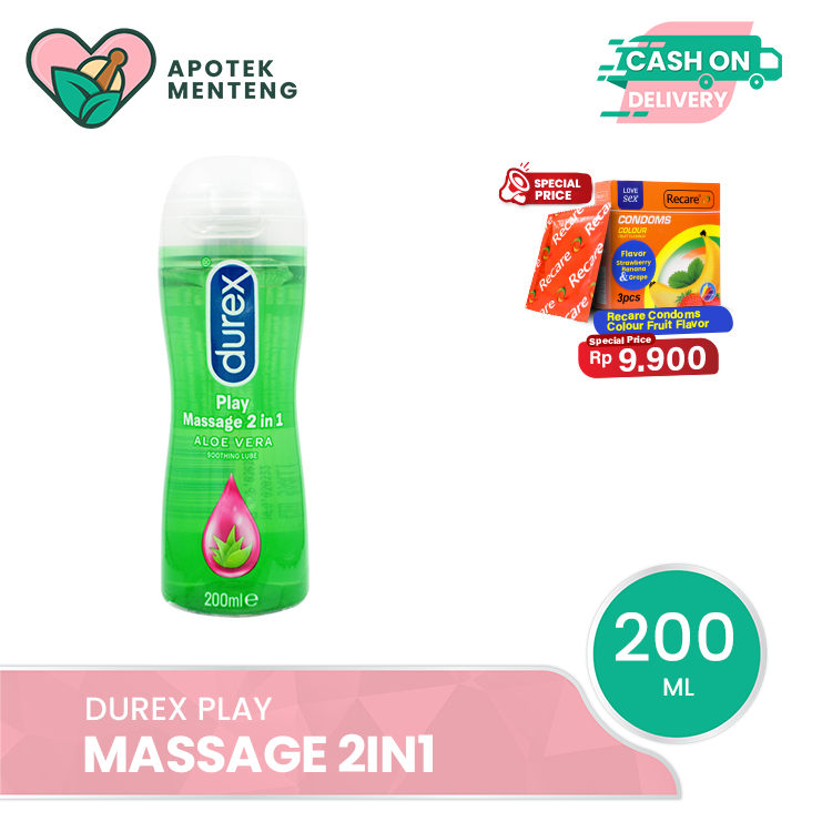Durex Play Massage 2in1 Lubricant Pelumas