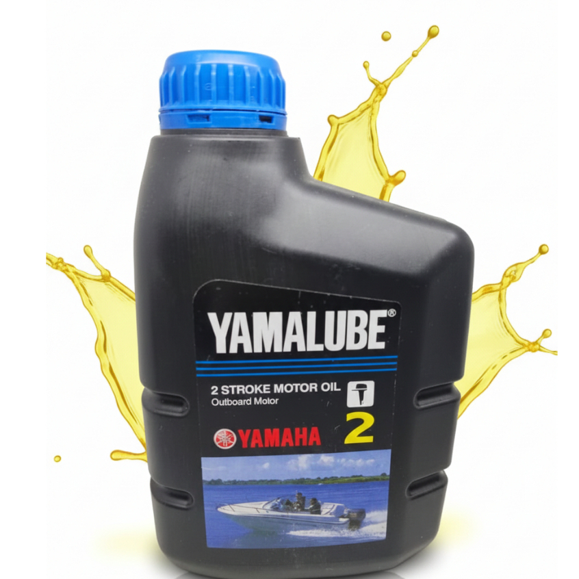 OLI PELUMAS OLI SAMPING YAMALUBE 2TAK OUTBOARD 1LITER