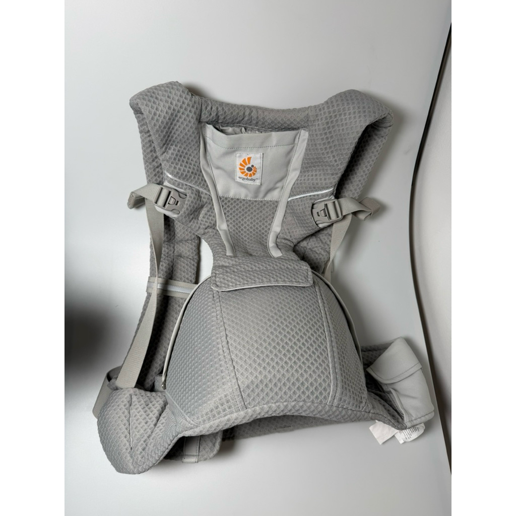 PRELOVED Ergobaby Alta Hip Seat Baby Carrier - Pearl Grey