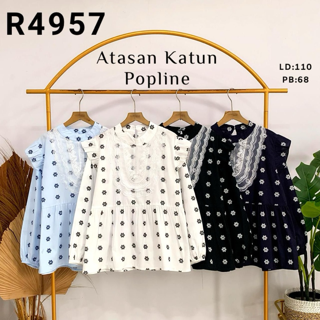 Blouse Vanessa VNS Katun Printing