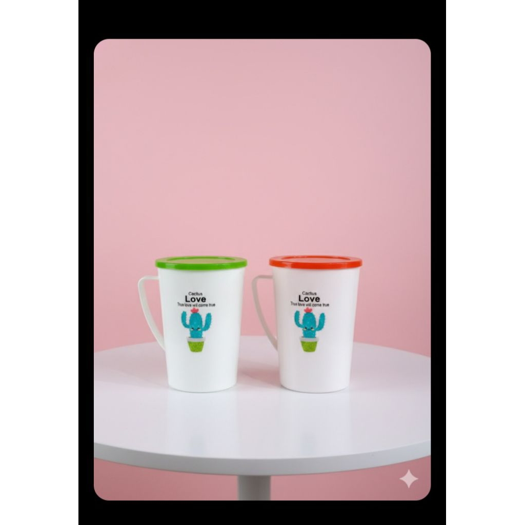 Gelas plastik aesthetic / Gelas Melamin