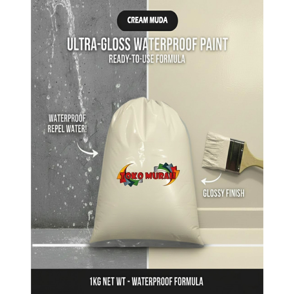 Cat Kiloan / CatTembok Minyak / Cat Minyak / Cat Minyak Tembok / Cat Tembok Kiloan 1 Kg / Cat Tembok