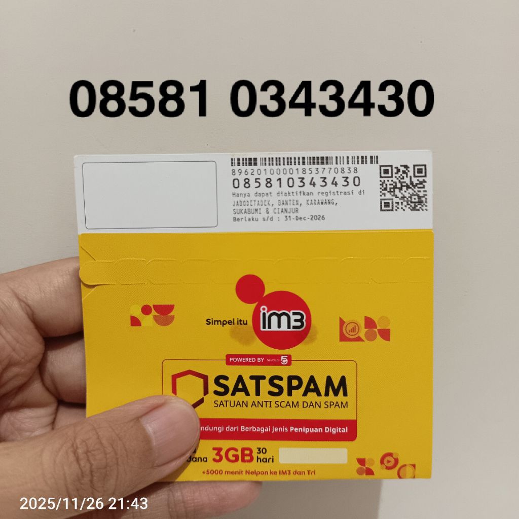 NOMOR CANTIK INDOSAT