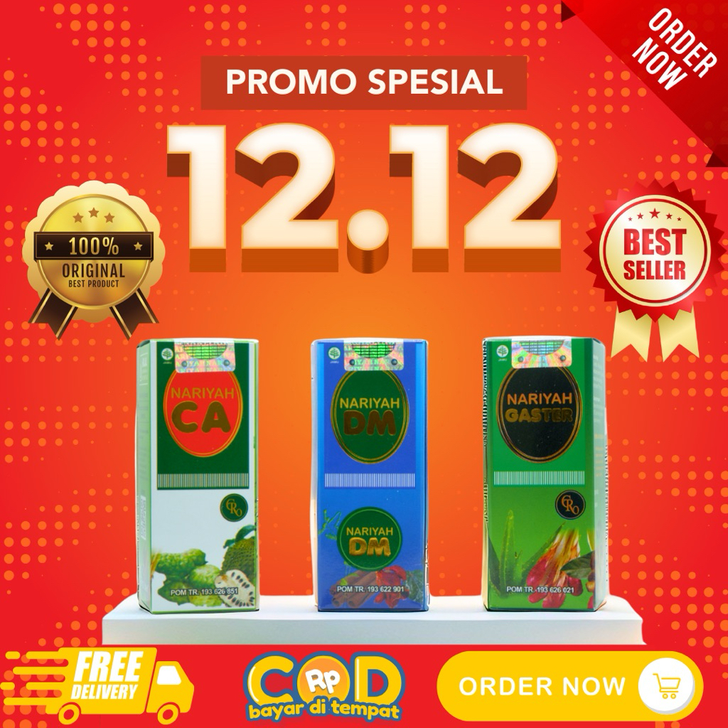 NARIYAH HERBAL NARIYAH GESTER NARIYAH CA KOLESTEROL DARAH TINGGI NARIYAH DM DIABETUS