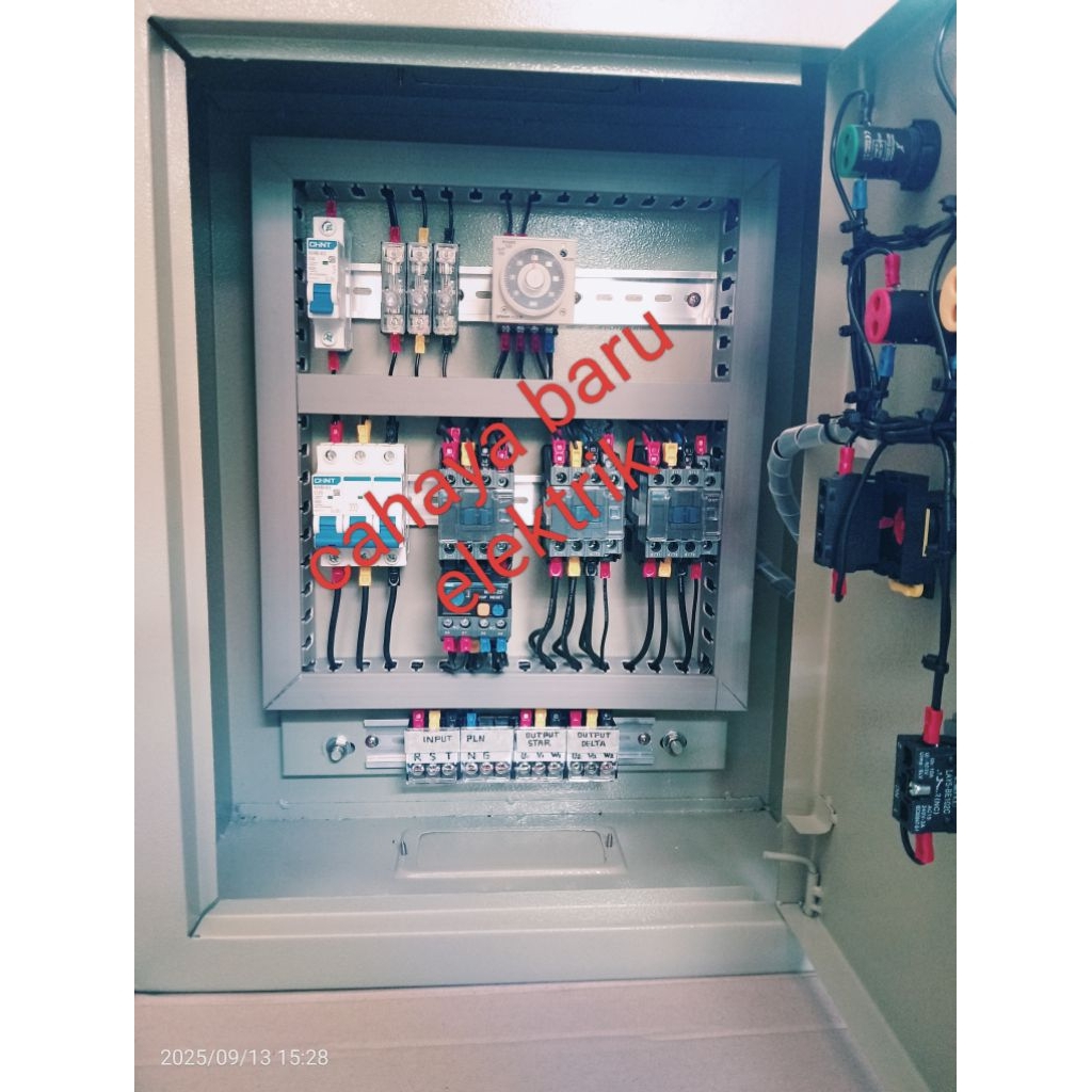 Panel Star Delta 11 KW 15 HP